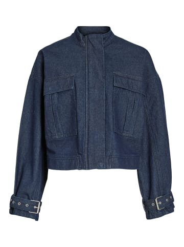 Vila Jacke in Dark Blue Denim