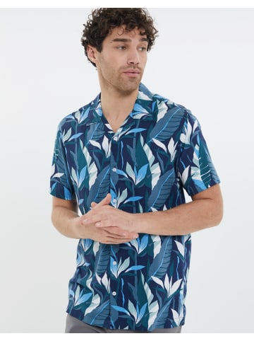 Threadbare Hawaiihemd THB Shirt S/Slv Turner in Blau