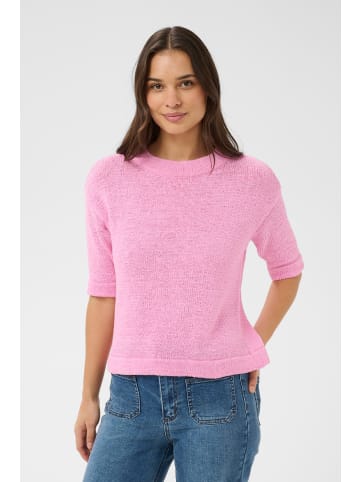 Kaffe Strickpullover KAsevita Baggy fit in Pink Frosting
