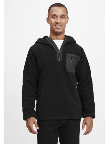 INDICODE Fleecejacke IDTrent 55378MM Herren Fleecejacke mit Kapuze in Schwarz
