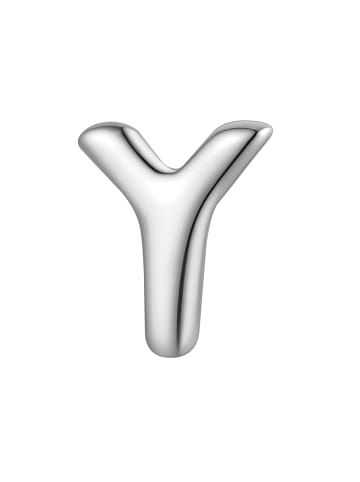 Glanzstücke München Ohrringe Piercing Buchstabe Y aus Sterling Silber in silber
