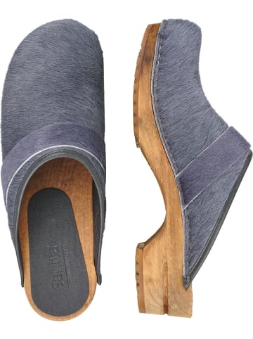 Sanita Comfortwear Clog "WOOD-CAROLINE OPEN" in Grau
