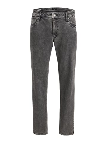 JACK & JONES PLUS Tapered Fit Jeans in Grey Denim