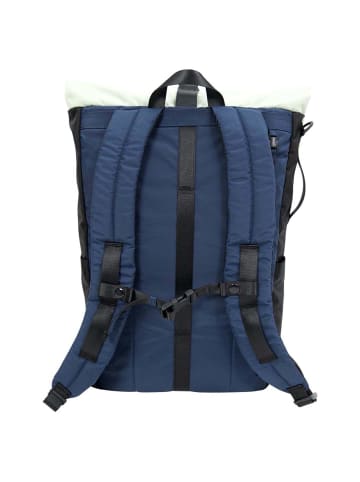 Doughnut Jetpack Go Wild 22 - Rolltop Rucksack 48-68 cm erw. (black x brown) in navy x grey