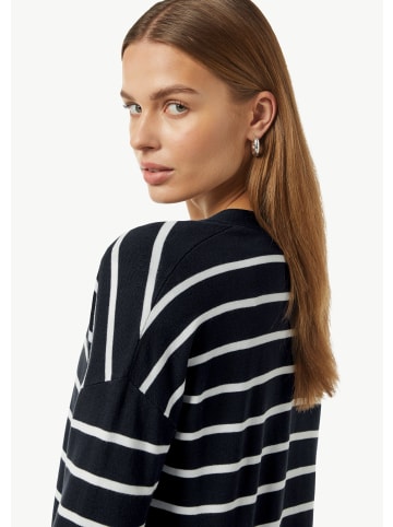 comma Strickjacke langarm in Blau