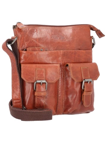Pride and Soul Lilly Little Umhängetasche Leder 24 cm cognac