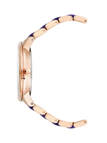 Anne Klein Quarzuhr Trend in lila / rosegold