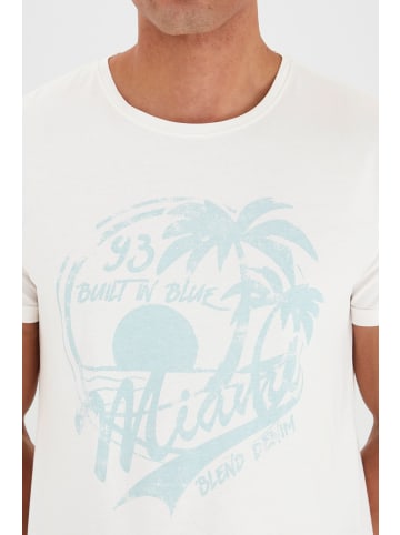 BLEND Rundhalsshirt BHPerry in Weiß