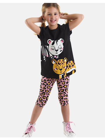 Denokids Set Leo & Zebra in Pink