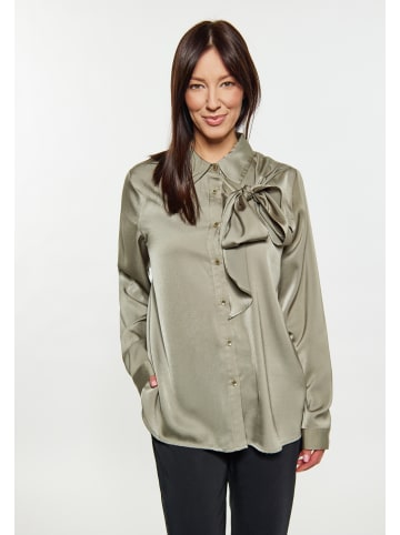 usha BLACK LABEL Damen Bluse in Oliv