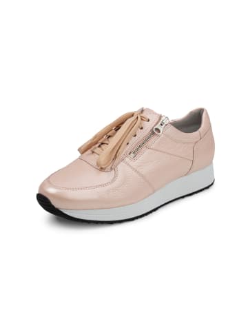 VITAFORM Hirschleder Sneaker in rose/metallic