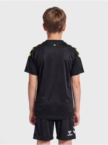 Hummel T-Shirt Hmlcore Kinder in BLACK/BLAZING YELLOW