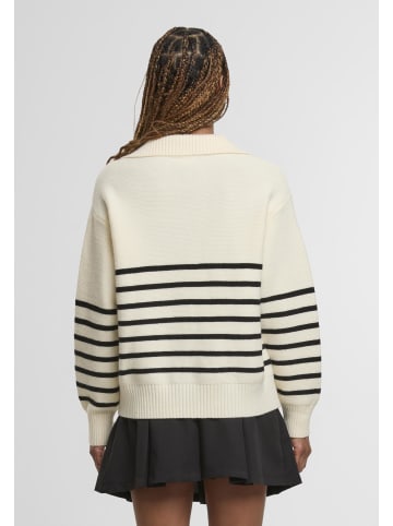 Urban Classics Urban Classics Gestrickter Rundhalsausschnitt in beige/black