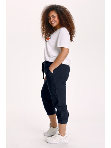 KAFFE curve Caprihose KCnana Regular fit in Midnight Marine