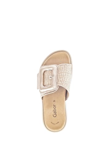 Gabor Fashion Pantolette in beige