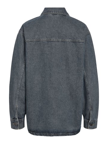 Noisy may Jeanshemd in Dark Blue Denim