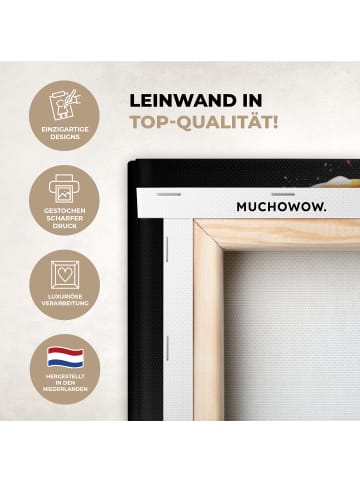 MuchoWow Leinwand bilder Elefant (BxH)