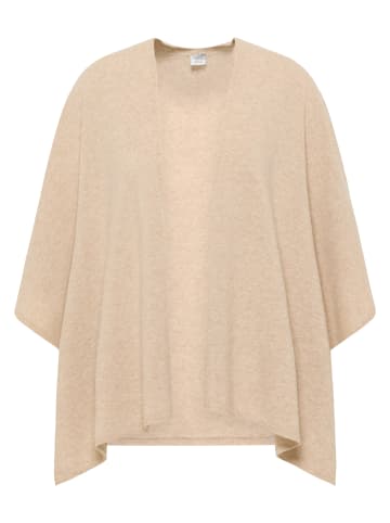 Eterna Strick Poncho in sand