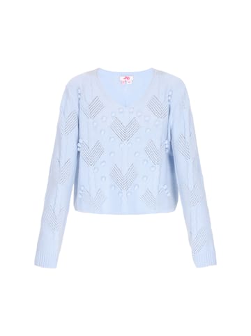 myMo Women Sweater in light blue