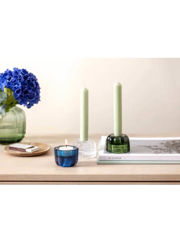 Villeroy & Boch 6er Set 2in1-Kerzenständer Fleur in ø 6,3 cm in grün