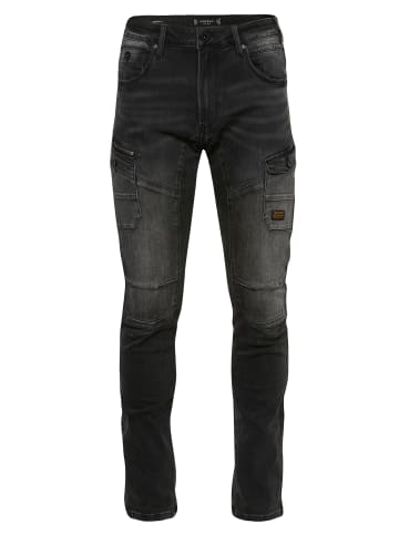 KOROSHI Jeans Workwear Regular Fit in schwarz