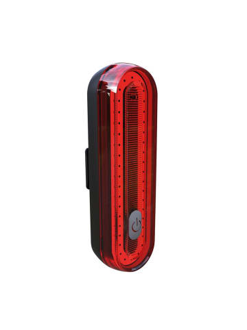 Büchel LED-Akku-Rücklicht Micro Lens COB Sattelstützen-Befestigung in Rot/Schwarz in Rot/Schwarz