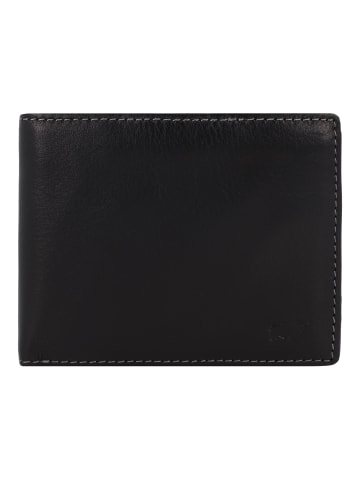 Braun Büffel Arezzo Geldbörse Leder 11 cm schwarz