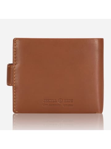 Jekyll & Hide Norwegian Geldbörse RFID Schutz Leder 12 cm in tan