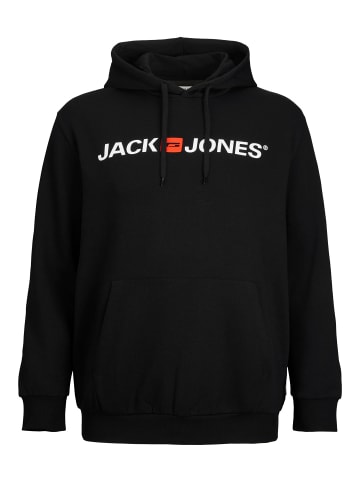 JACK & JONES PLUS Kapuzenpullover in Black