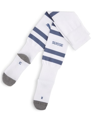 Puma Socke "Team SFV Striped Logo Socks Replica" in Weiß