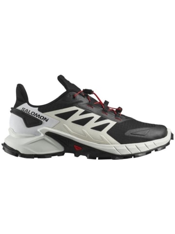 SALOMON Outdoorschuhe in Black/White/Fiery Red