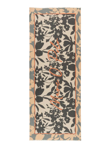 Marc O'Polo Schal mit Allover-Print in Dark Orange