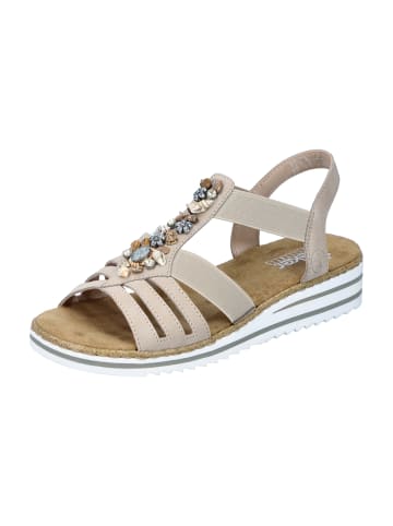 rieker Komfort Sandalen in Beige