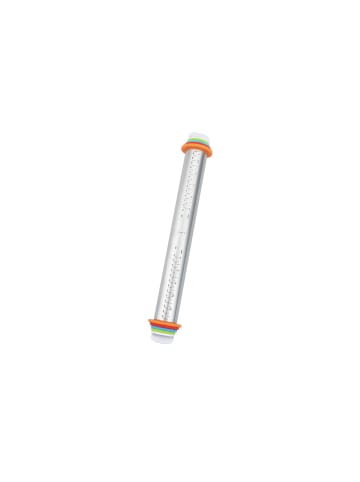 Maximex Teigrolle mit Abstandhalter EDELSTAHL in Silber matt