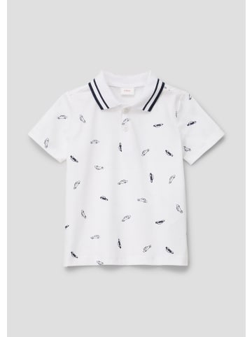 s.Oliver Polo-Shirt in 01B1_weiß