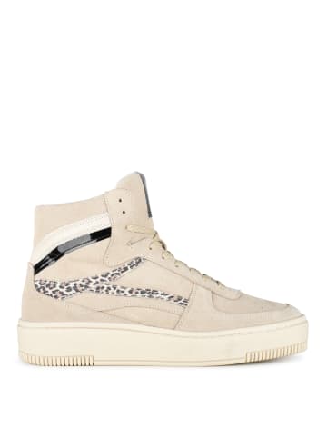 PS Poelman Mid-cut Sneaker "ESQUIMO" in Beige