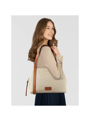 Armani Exchange Alice Schultertasche 38 cm natural