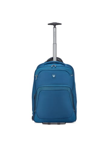 Roncato Gateway 2 Rollen Rucksacktrolley 55 cm Laptopfach in blue