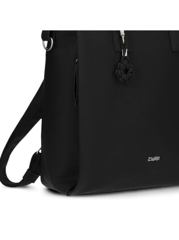 Zwei Yuna Daypack 38 cm Laptopfach in nubuk black