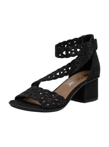 rieker Sandalen in Schwarz