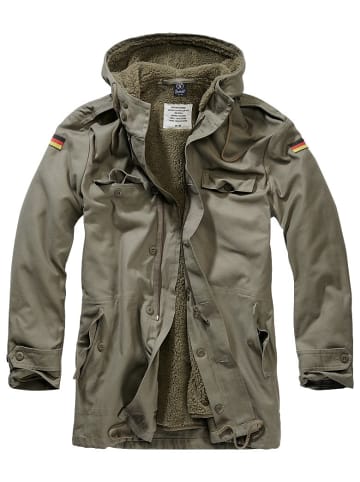 Brandit Parka "Bw Parka Flag" in Grün