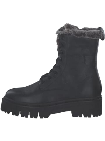 Tamaris Schnürstiefel in Schwarz