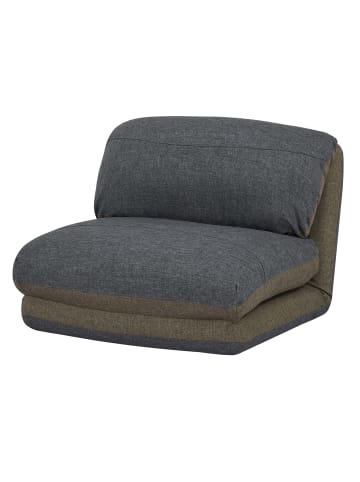 MCW Relaxsessel E68, ausklappbar, Khaki/dunkelgrau