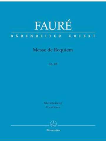 Bärenreiter-Verlag Noten - Messe de Requiem op.48, Klavierauszug