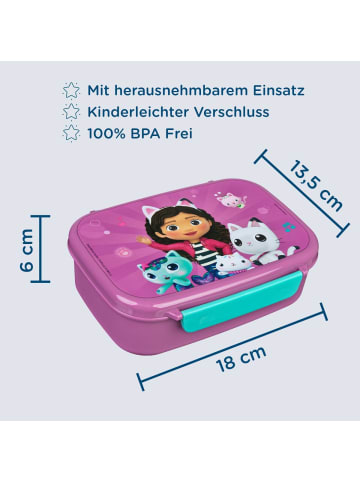 Gabby's Dollhouse Lunchbox Praktische Brotdose für Kinder