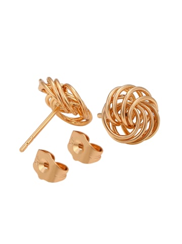 faina Women Stud Earrings in Rose Gold
