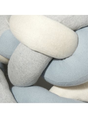 nordic coast company  Bettschlange geflochten, waschbar, feste Enden, extra breit