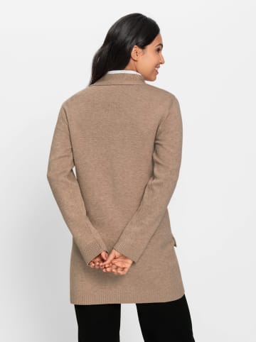 WITT WEIDEN Longstrickjacke in camel