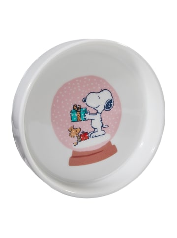 Butlers Schmuckteller PEANUTS Snoopy Schneekugel in Weiß