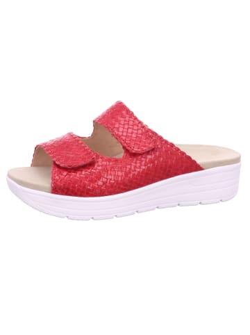 Solidus Pantolette Greta-Weite G in red